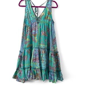 Millibon Flowy Oversized Cotton Boho Dress NWOT